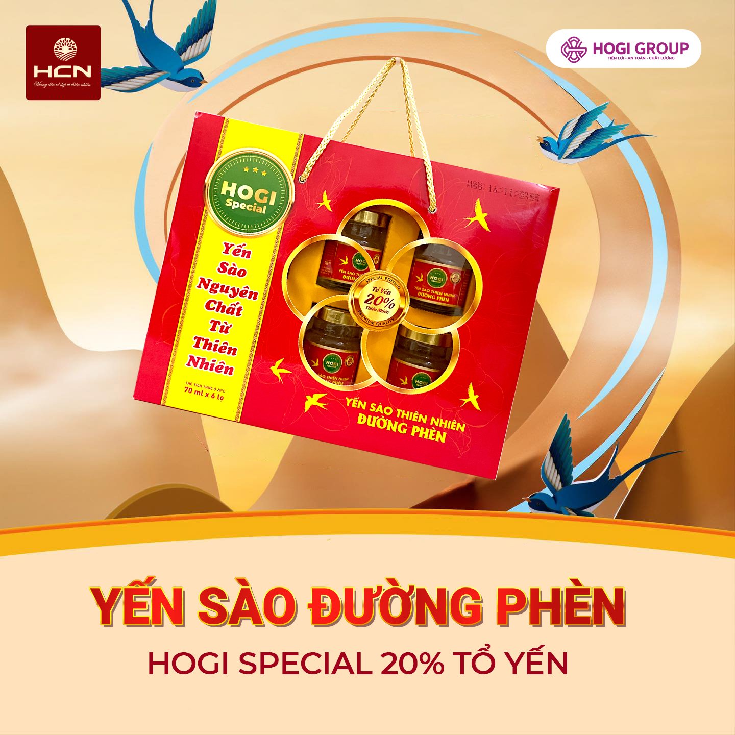 YẾN SÀO HOGI SPECIAL 20%